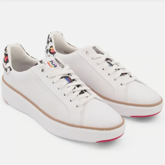 Cole Haan Shoes - Cole Haan Women's GrandPro Topspin Sneakers White/Graffiti, Size 9B